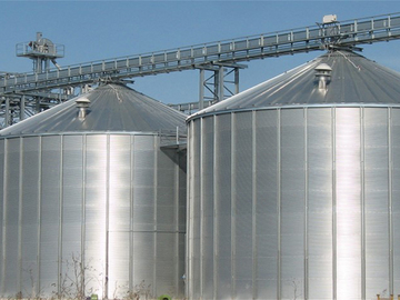 4 silos with accessories from Euroep, France Paris, Rotterdam, Antwerp, Bremen To Sfax
